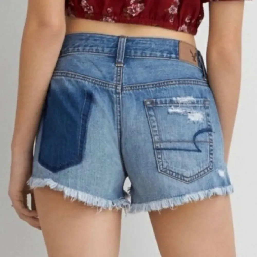 NWT  Vintage High Rise Festival Denim Shorts size 10 - Image 3