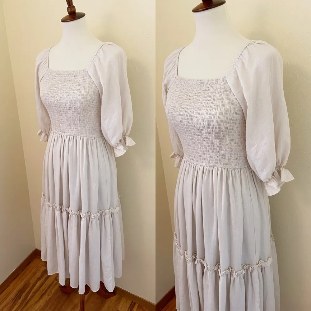 Cottagecore Milkmaid Midi Dress - Image 5