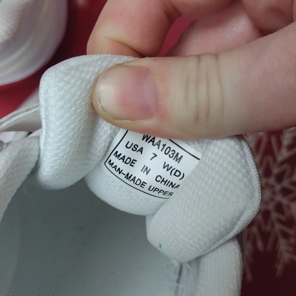 PROPET Velcro strap ortholite technology shoes white red size 7 W(D) - Image 6