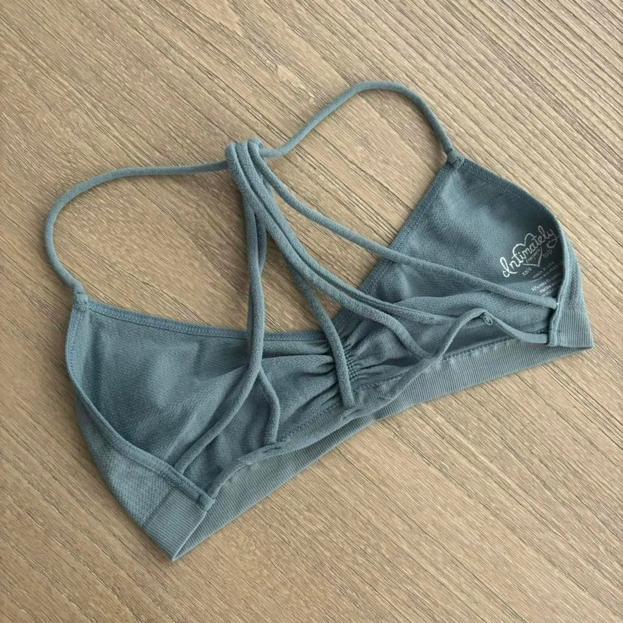 Intimately Free People Blue Bralette Open Back XS/S - Image 2