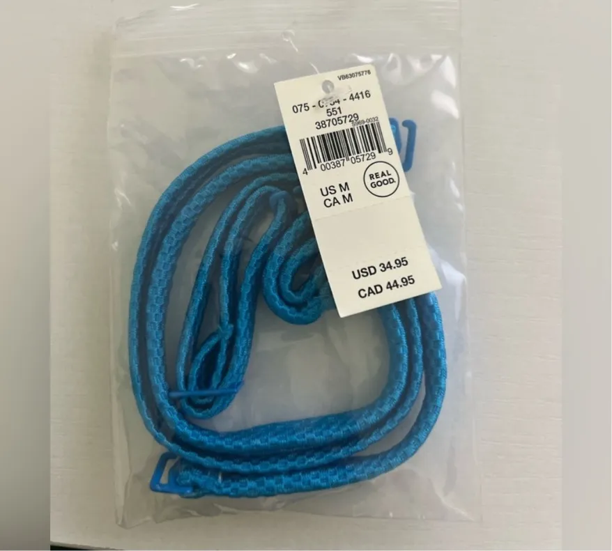 AERIE - Blue Bandeau Bikini Set - Sz M - Image 4