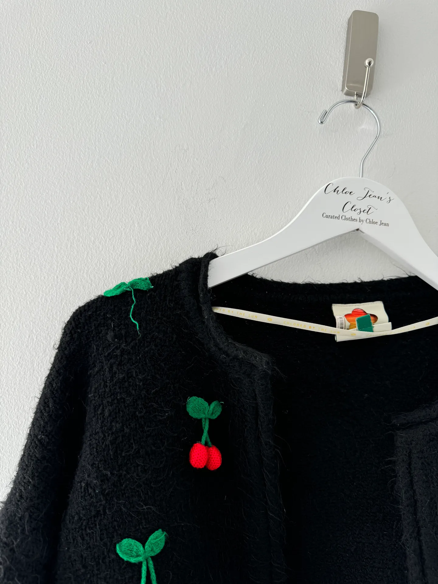 Cherry Black Cardigan - Image 10