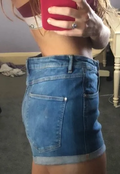 ZARA TRF Denim Shorts - Image 3
