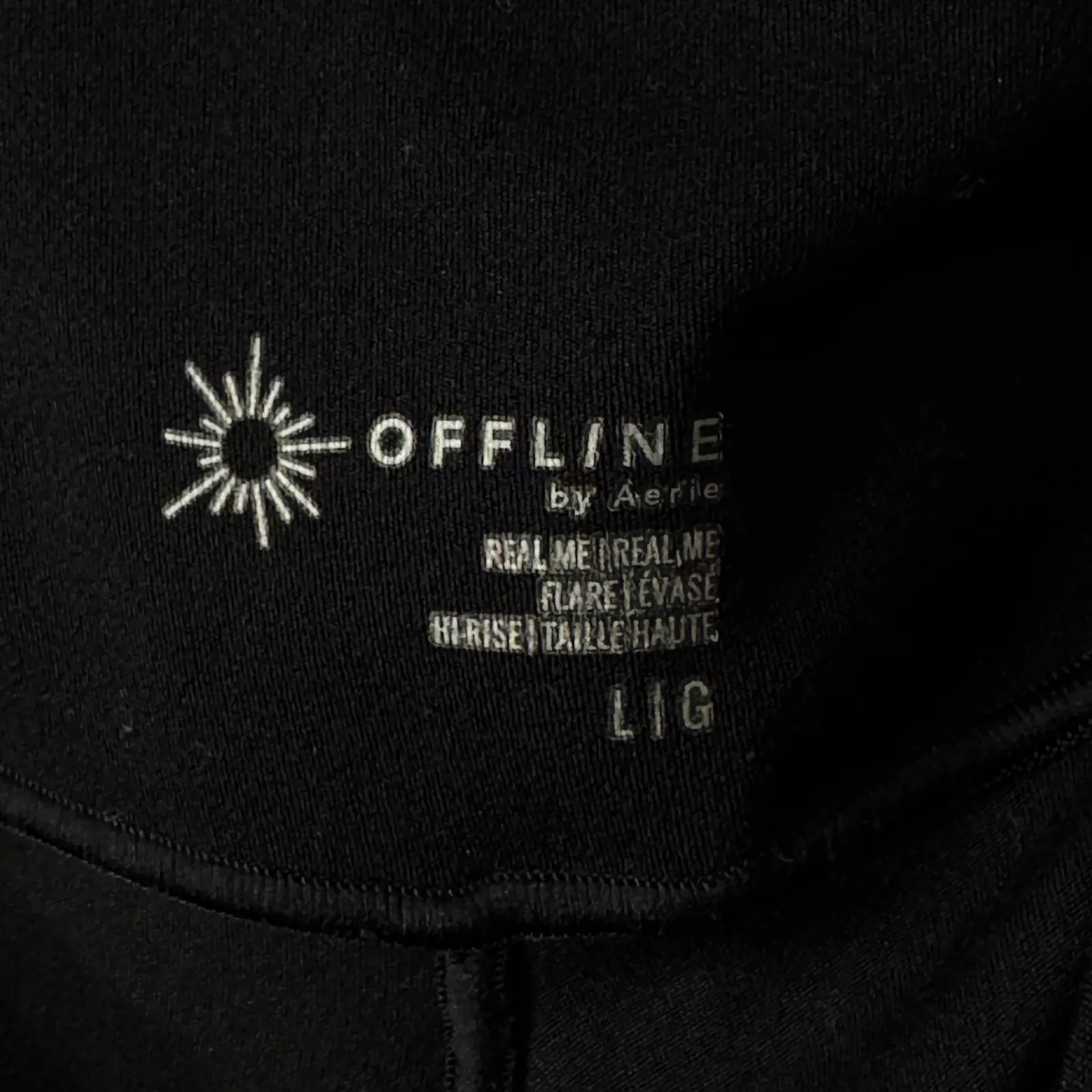 Offline by Aerie Large Flare Pants Real Me Hi - Image 6