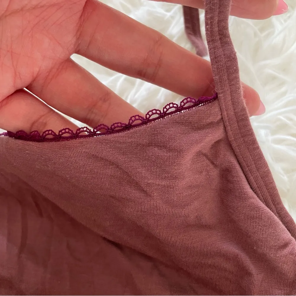 Parade flirty lace touch scoop bralette in toasted Size M - Image 4