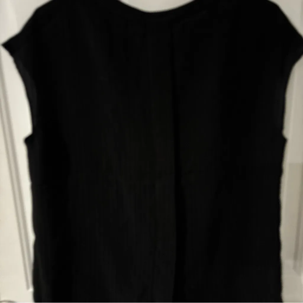 Rose and Olive women’s top‎ size medium black - Image 3