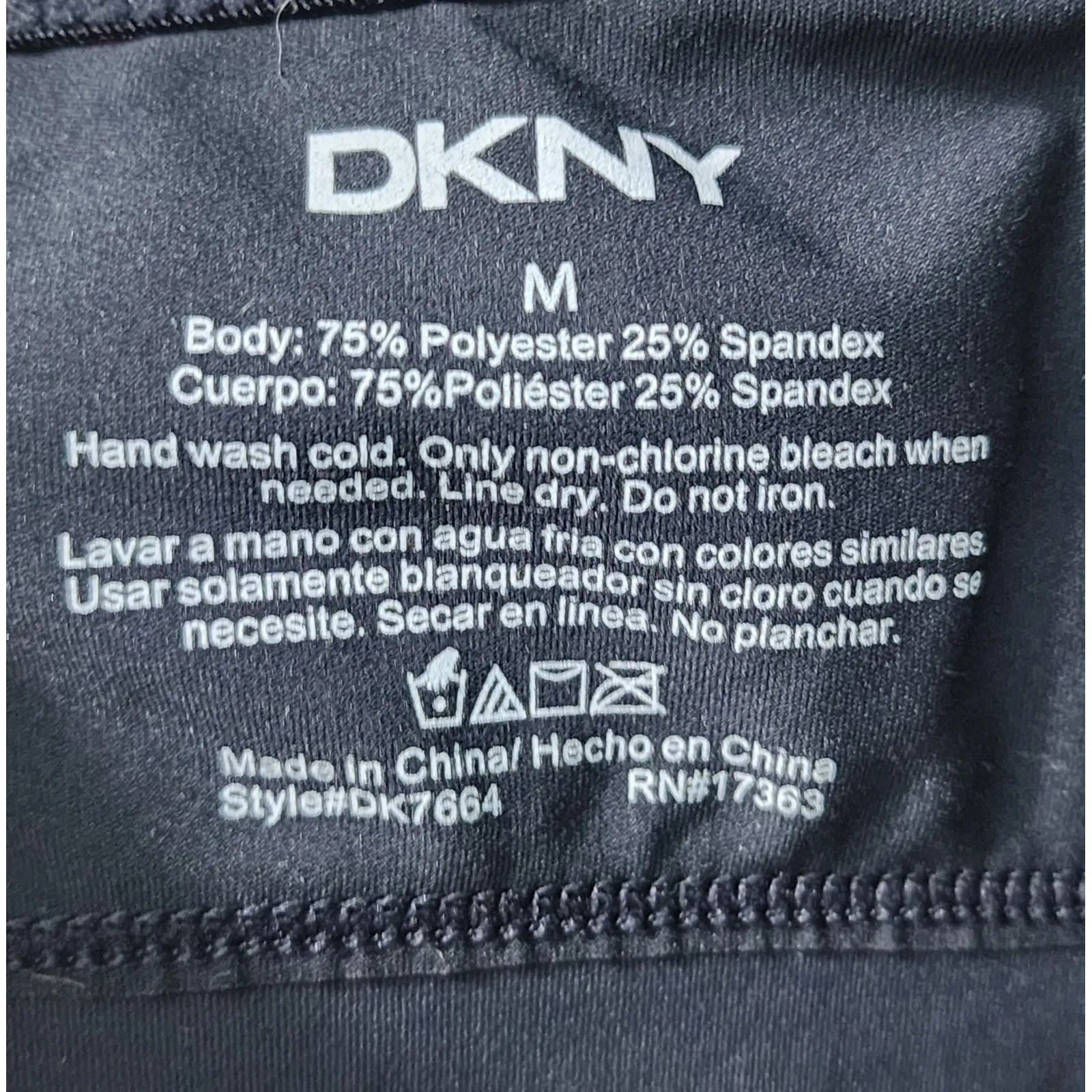 DKNY Intimates‎ Black Wireless T-Shirt Bra Everyday Comfort Size M - Image 4