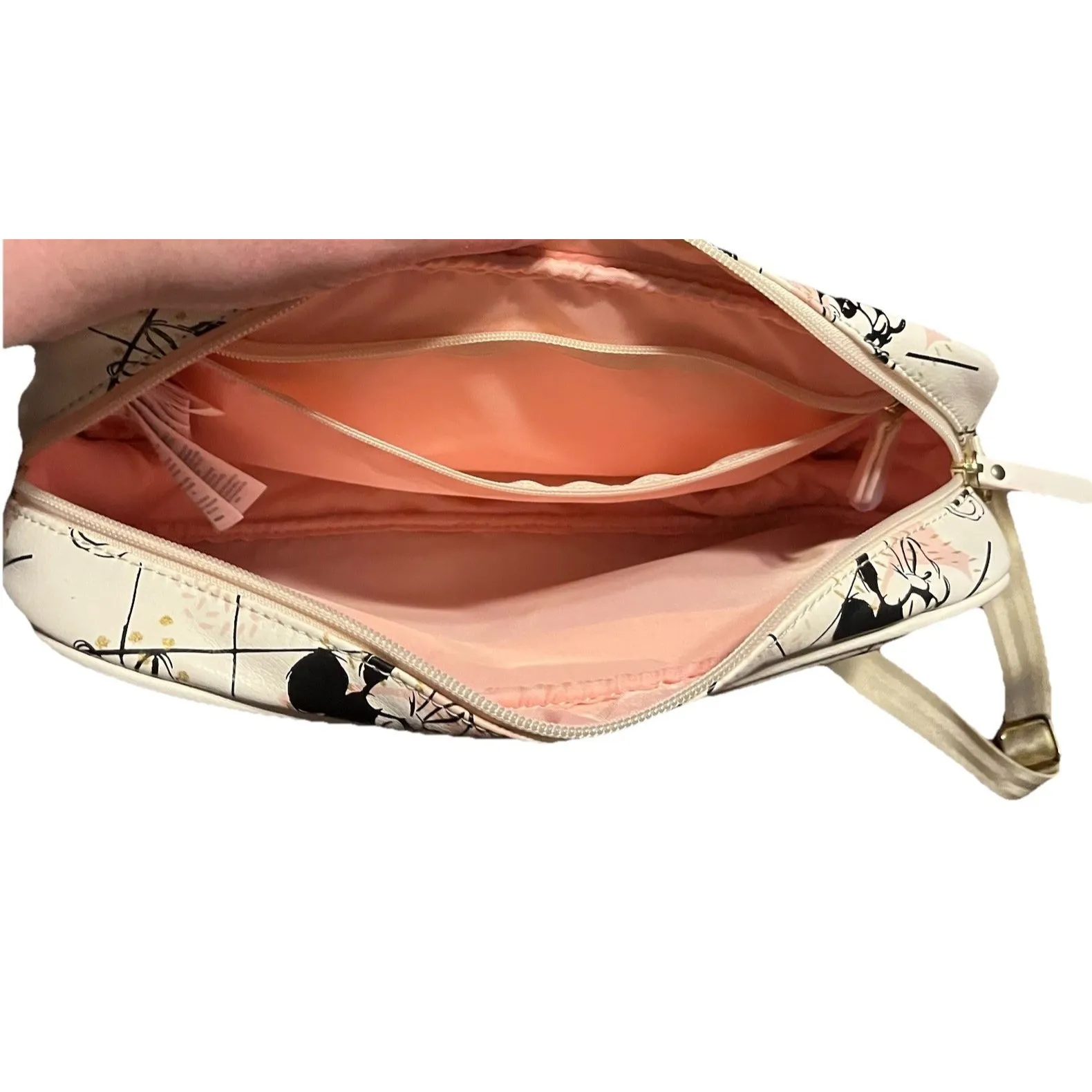 Petunia Pickle Bottom Disney Companion Diaper Clutch In Shimmery Minnie Mouse Gold - Image 13