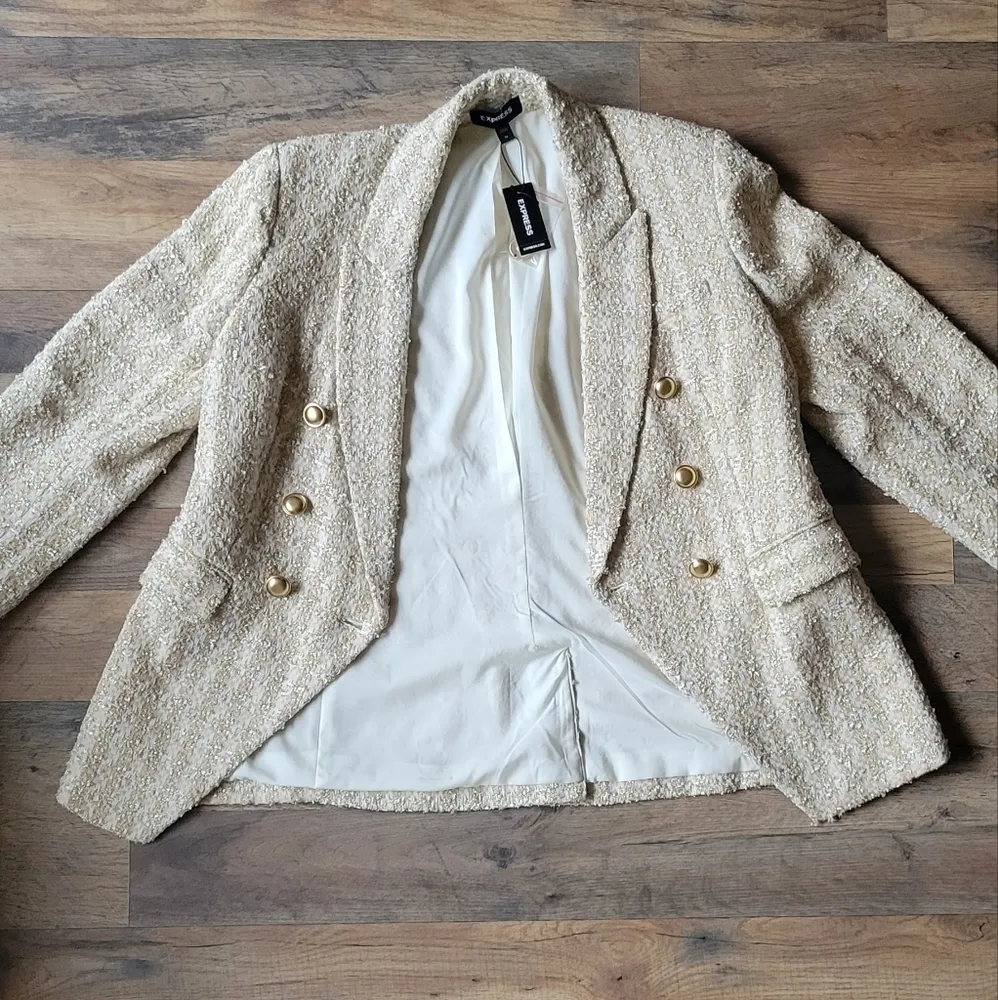 EXPRESS  Tweed Blazer - Image 3