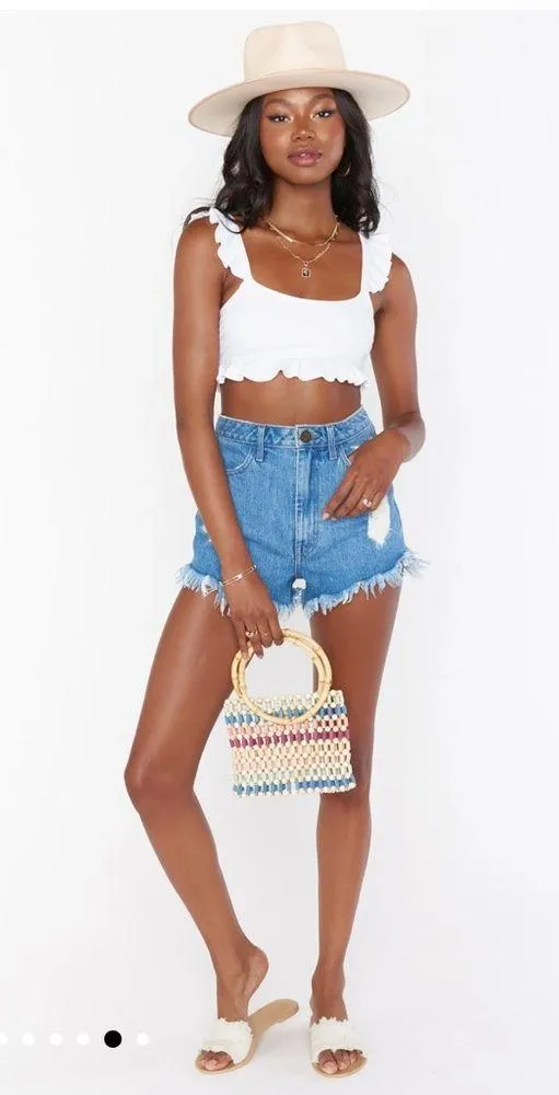 Show me your MuMu Seaside Ruffle Top - Image 8