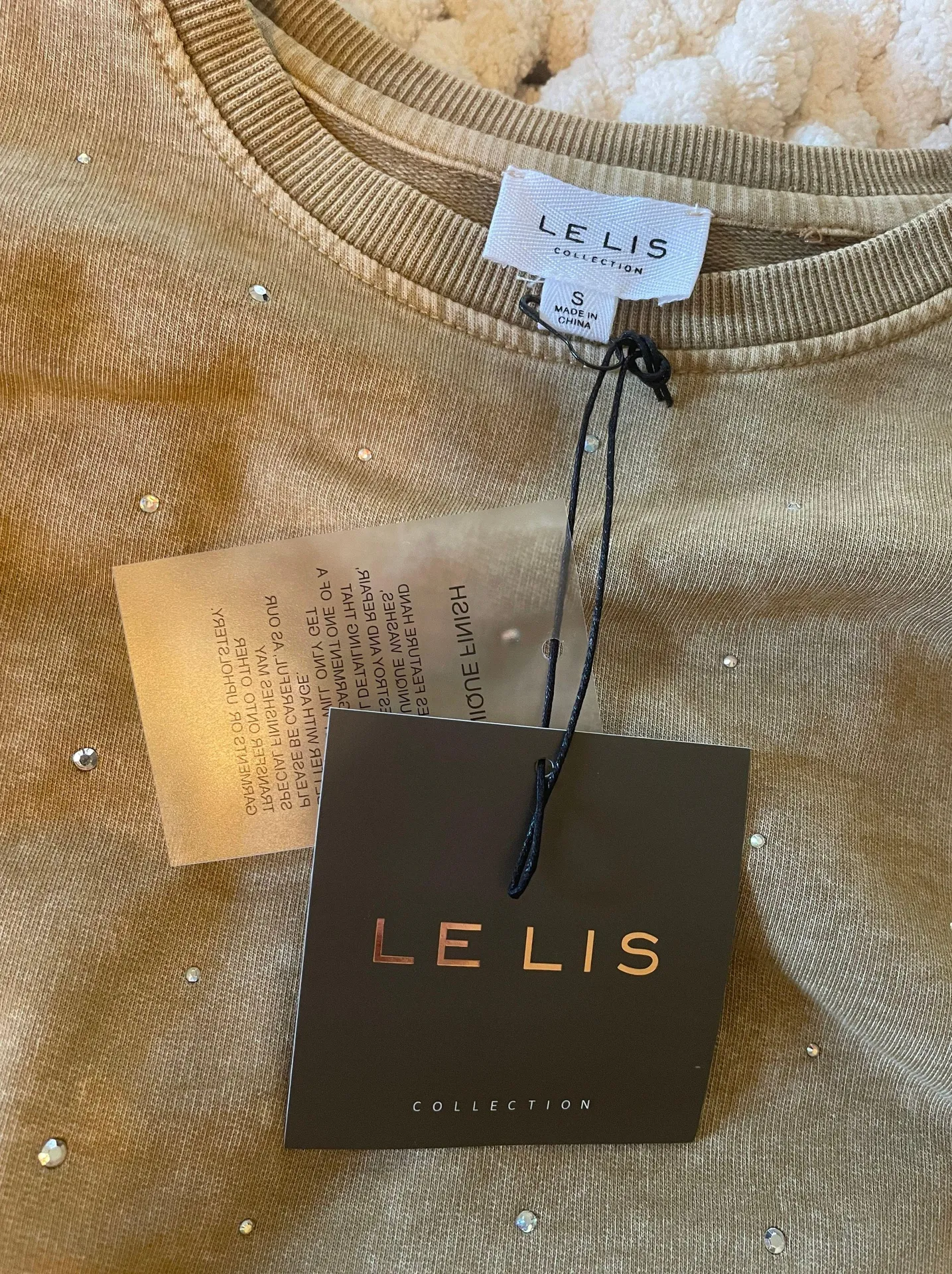 Lane 201 Boutique Jogger Set Tan - Image 5