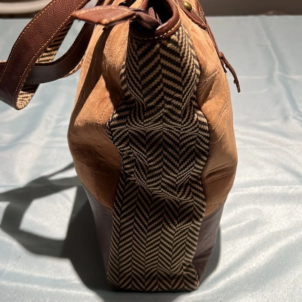 VAAN & CO. Tote Shoulder Bag!!‎ Brown - Image 3