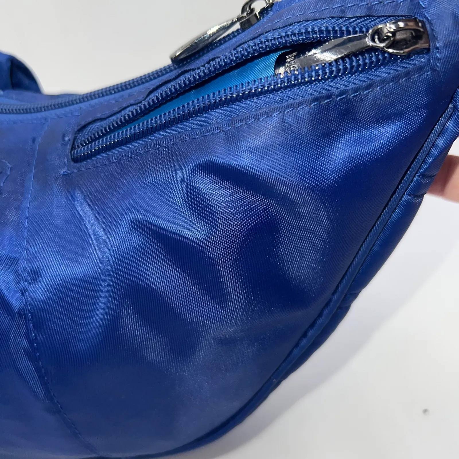 Lug Boomerang Navy Blue Crossbody Shoulder Bag Everyday Travel Purse - Image 8