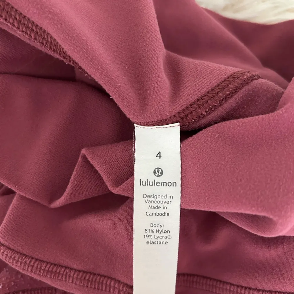 Align Leggings Cropped 23” Pink Size 4 - Image 4