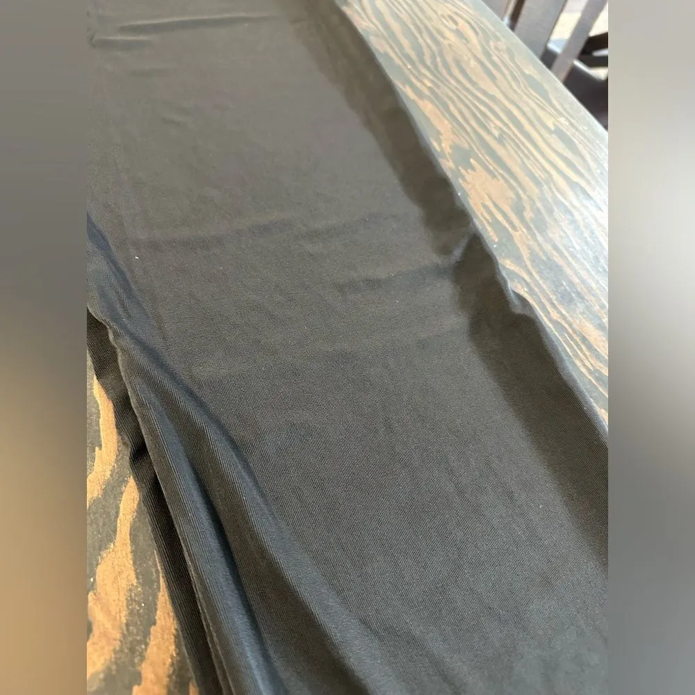 Woman’s Chico's Pull-On Dress Pants Black Flowy (448) - Image 2