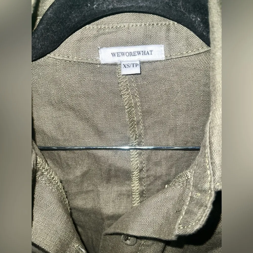 We Wore What  100% Linen Romper size XS - Image 5