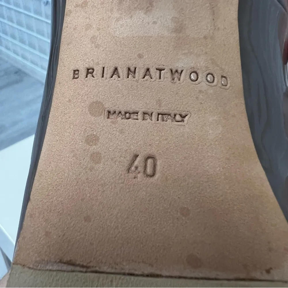 Brian Atwood Maniac Patent Leather Platform Pumps - Image 6