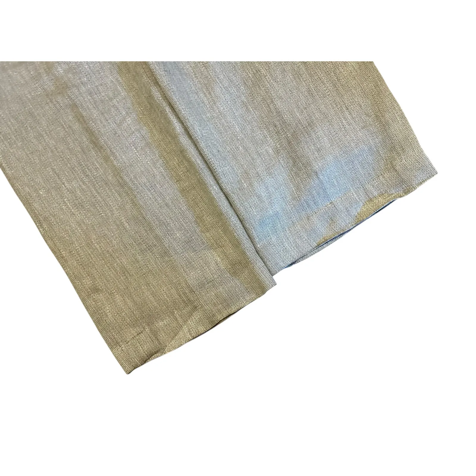 Jones New York Collection Pants Slacks Trousers SZ 16 Linen Brown Straight Leg - Image 5