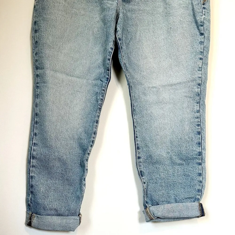 NWT Good American Good Girlfriend High Light Wash Blue Jeans - Size 12 / 31 - Image 4