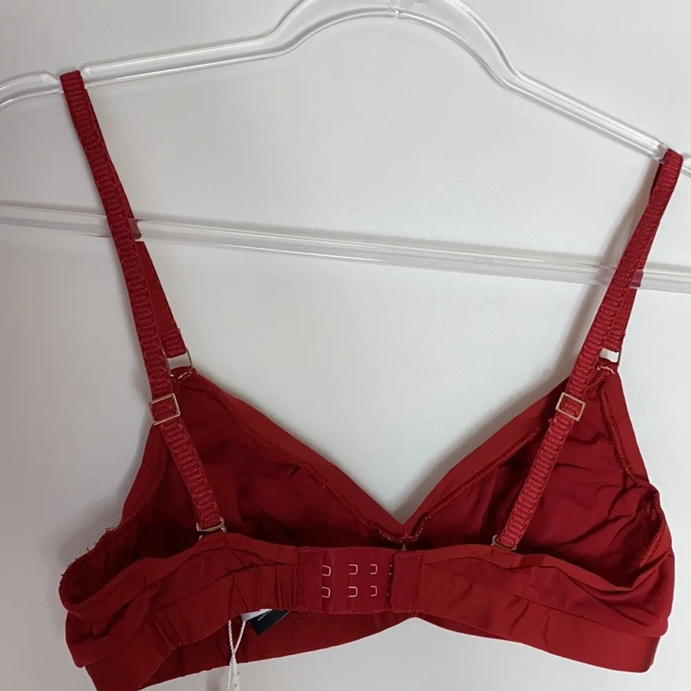 Cosabella Verona brick red mesh convertible bra NWT - Image 4