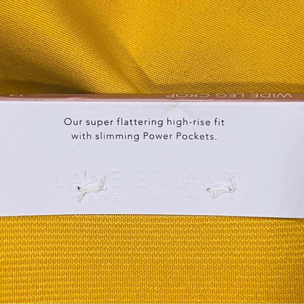 Lane Bryant Laney Wide Leg Crop Pants - Image 8