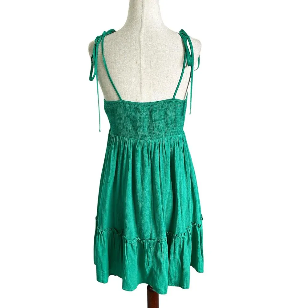 Flawless Green Lined Francescas Sundress Women Size Medium NWT | 55-2 - Image 2