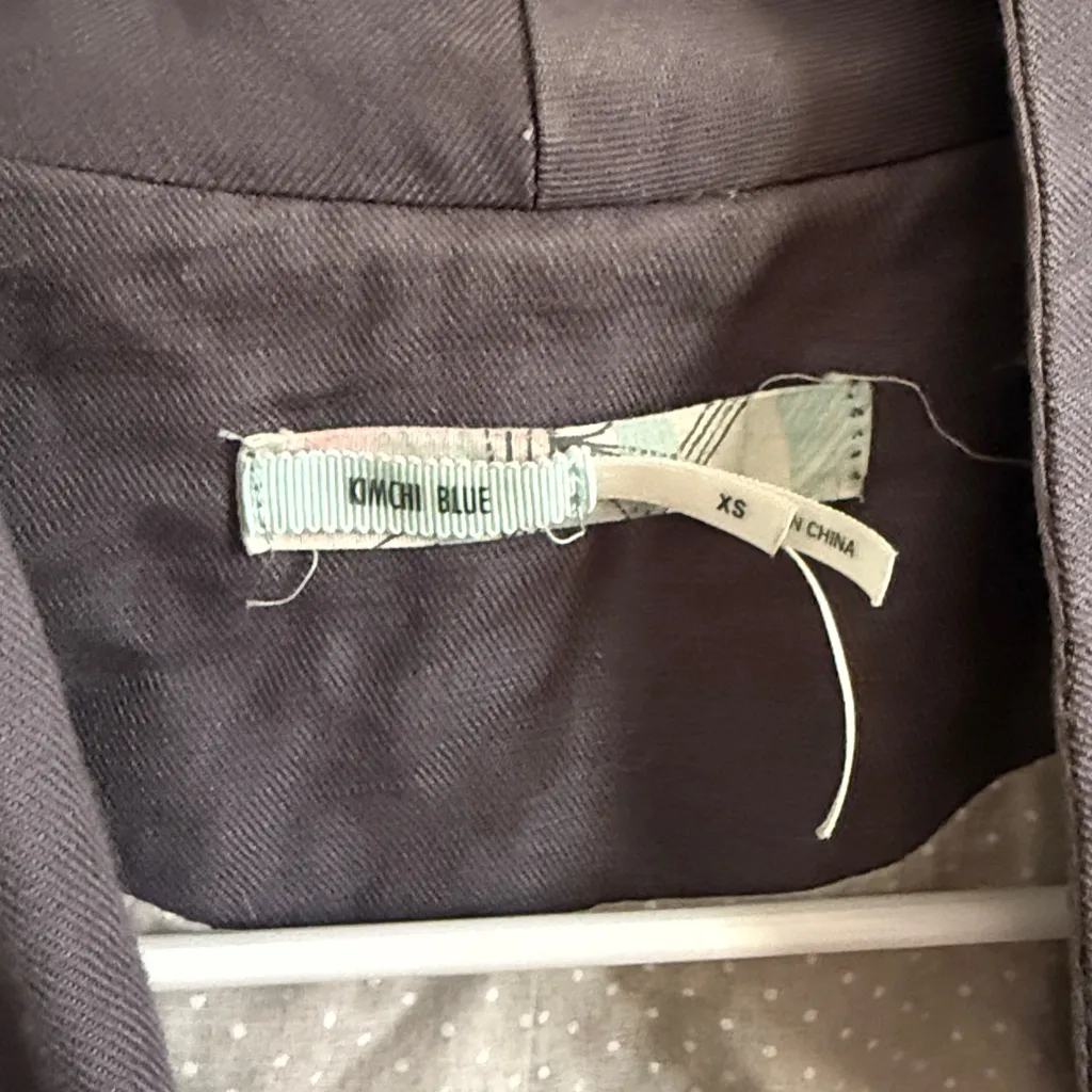 Kimchi Blue Open Front Grey Blazer - Image 3