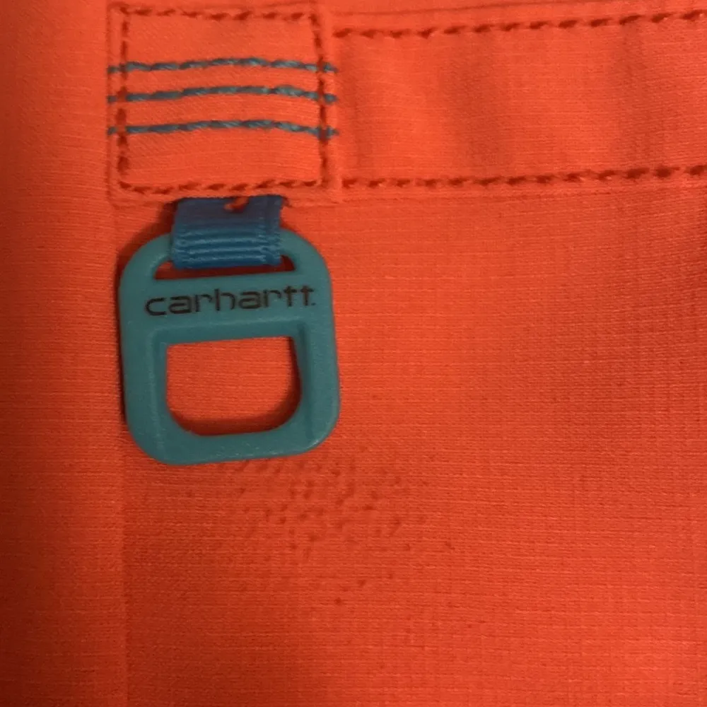 Carhartt Force women’s coral/peach quick dry performance scrub top size M - Image 7