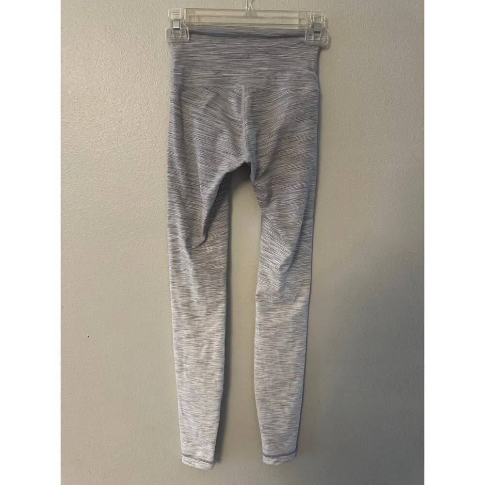 lululemon wunder under hi-rise leggings grey ombre women's size 2 - Image 2