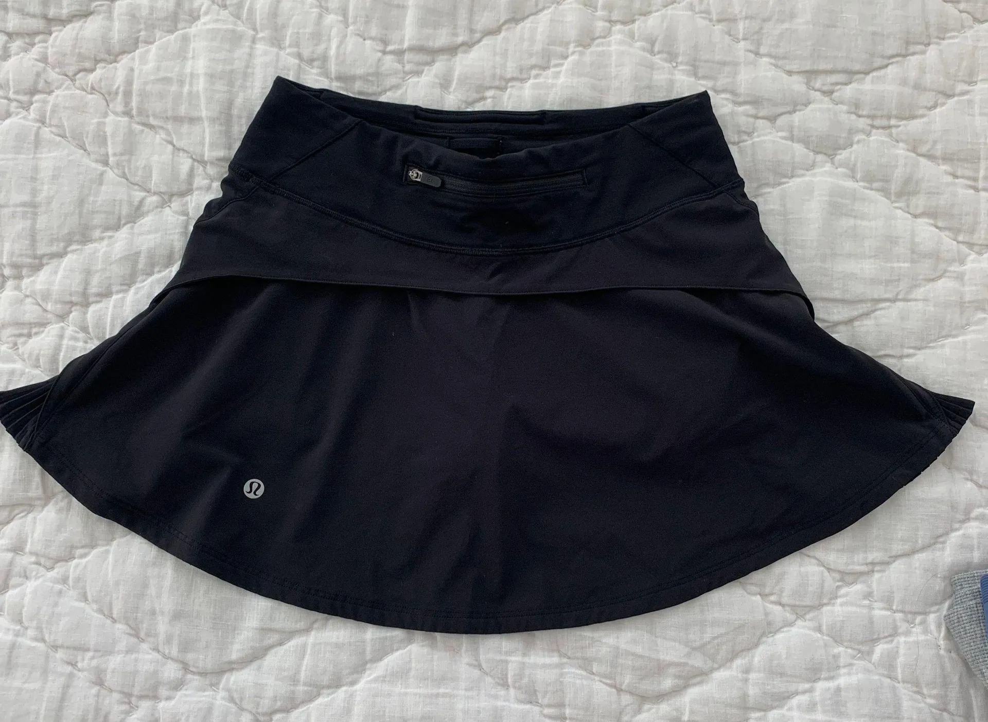 Black Tennis Skirt - Image 2