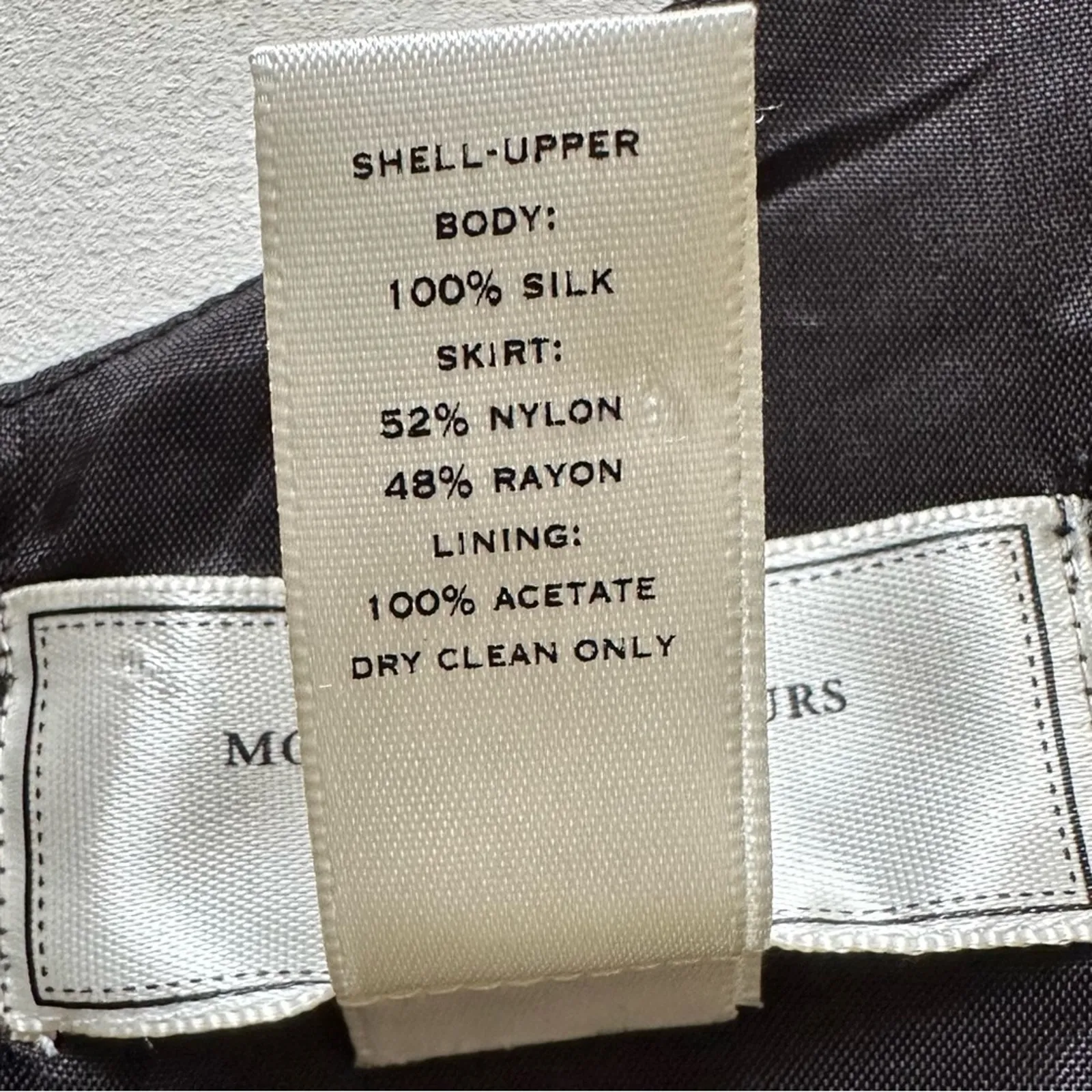 Moulinette Soeurs Dress Black Lace Silk Blend Chiffon Sleeveless Cocktail Size 2 - Image 10