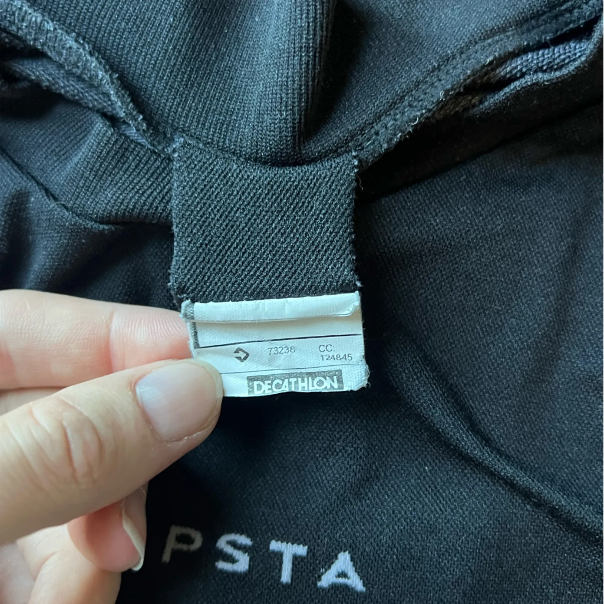 Kipsta Black Long Sleeve Athletic Women's Top Size M - Image 4