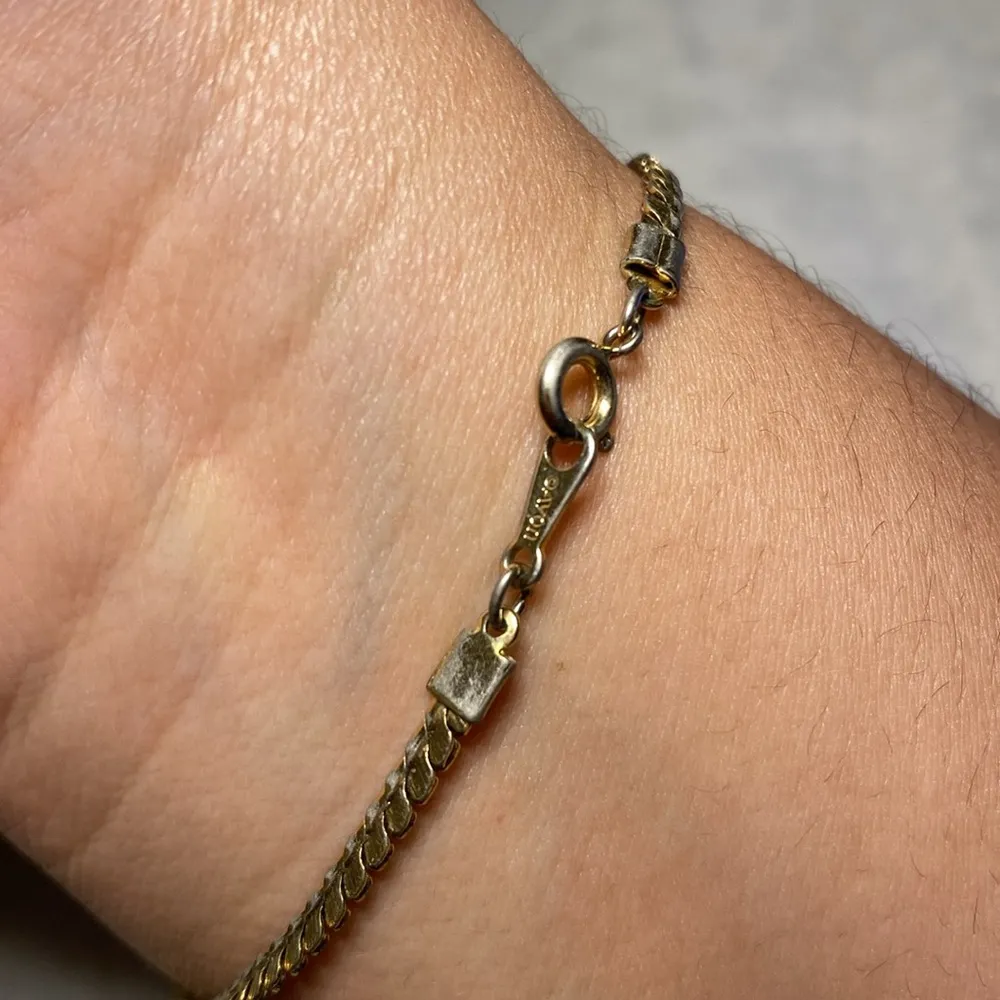 Avon Cuban Link Golden Bracelet Gold - Image 4