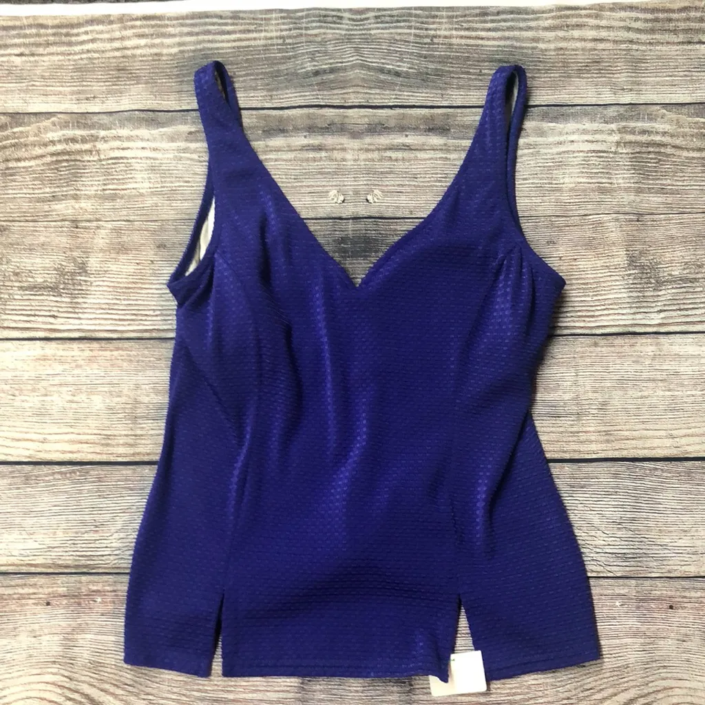 It Figures sz 12 purple 2pc bathing suit - Image 3