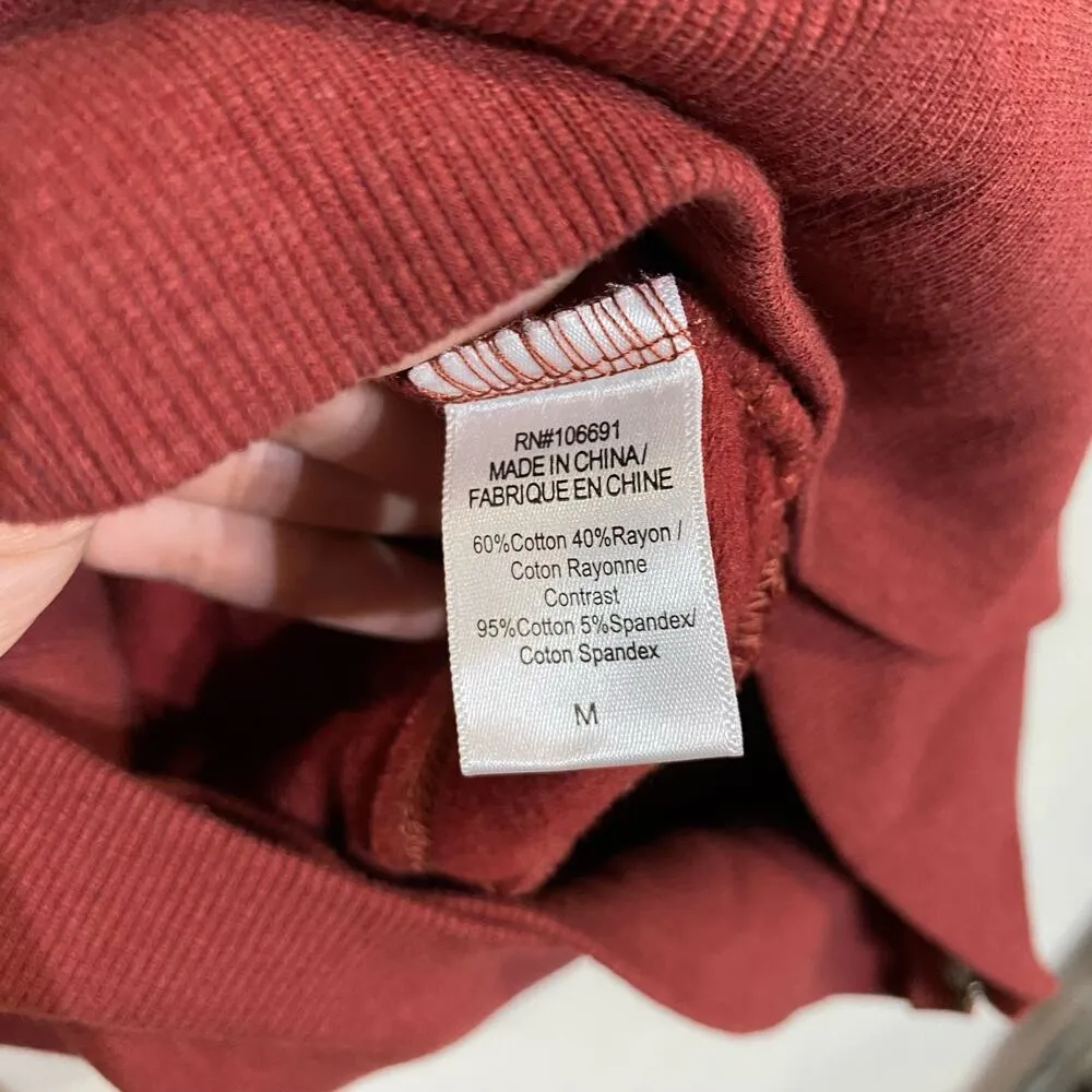 Young Fabulous & Broke Asymmetrical Turtleneck Mini Sweater Dress Sz M NWT - Image 7