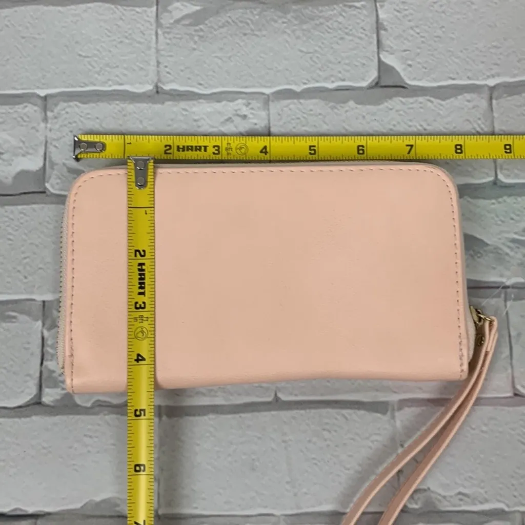 Adrienne Vittadini Pink Charging Wallet Wristlet - Image 5