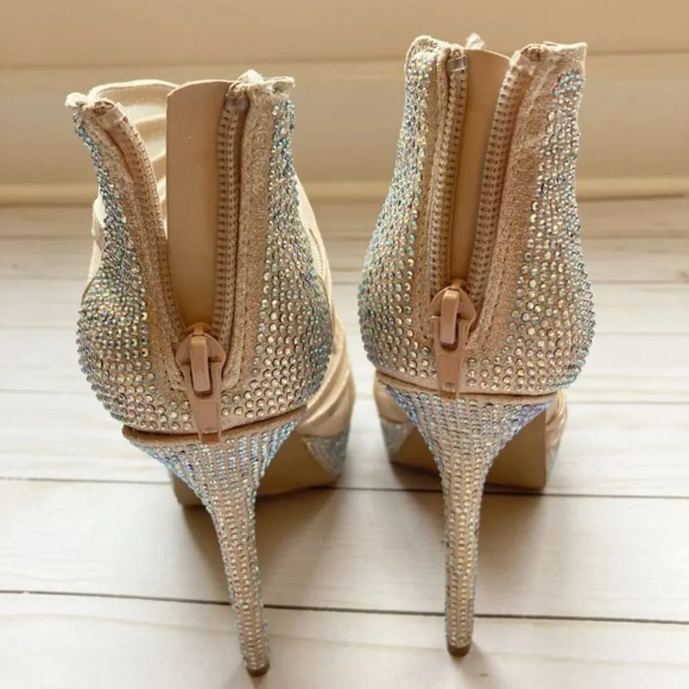 Steve Madden Glitzy Stiletto Heels Sz 8 NWOT - Image 7