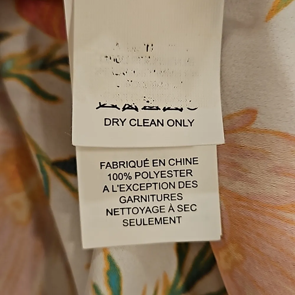 💕KATE SPADE💕 Blossom Tie Neck Blouse ~ Picnic Perfect Floral Print Small - Image 14