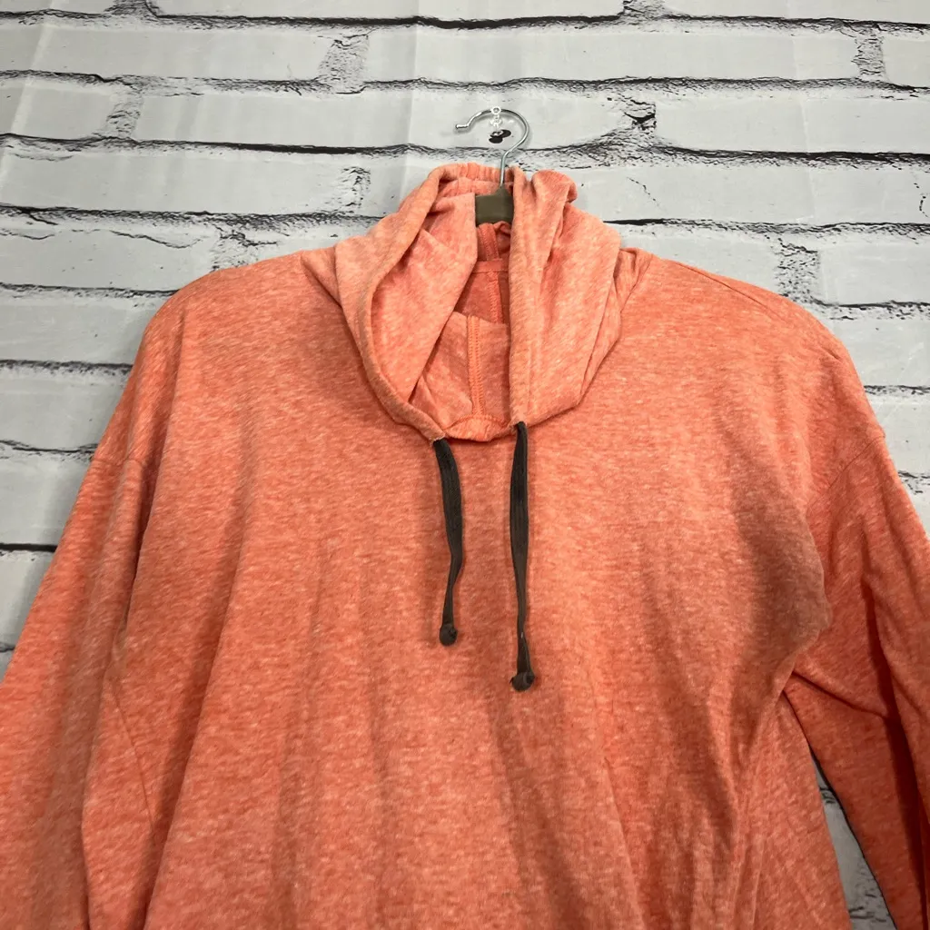 Under Armour Bubblegum Pink HeatGear Hoodie Pullover S/M Petite Athletic Running - Image 6