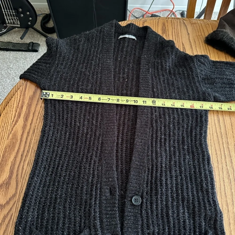 Nordstrom - Rubbish 3 Button Open Long Cardigan Size S Wool Blend - Image 10