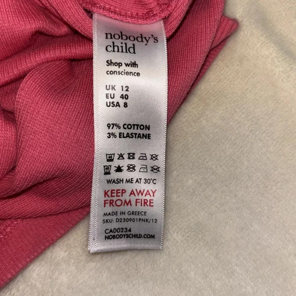 NOBODYS CHILD BRAND PINK RIBBED COTTON MAXI DRESS UK 12 USA SMALL/MED W/ STRETCH Size undefined - Image 5