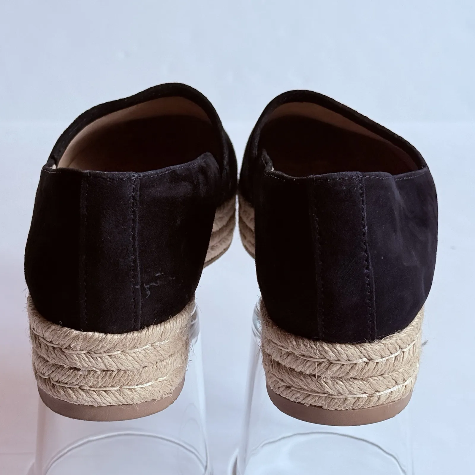 Naturalizer Platform Espadrille Loafer Women US 9.5 M EU 39.5 Suede Shoe‎ Thea 3 - Image 7