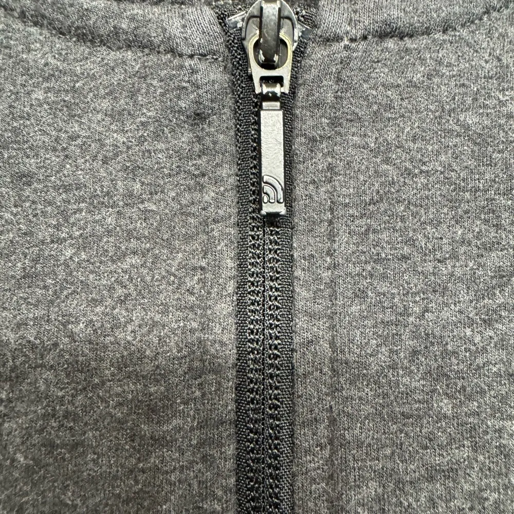 The North Face Charcoal Zip-Up Jacket - Image 3