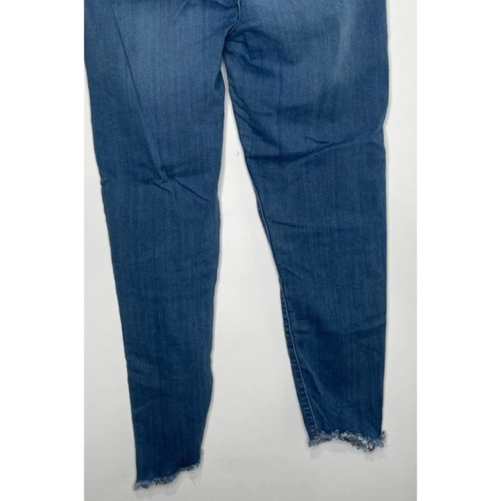 Celebrity Pink Denim Distressed Cropped Destroyed Skinny Leg Jeans 9 - Image 8