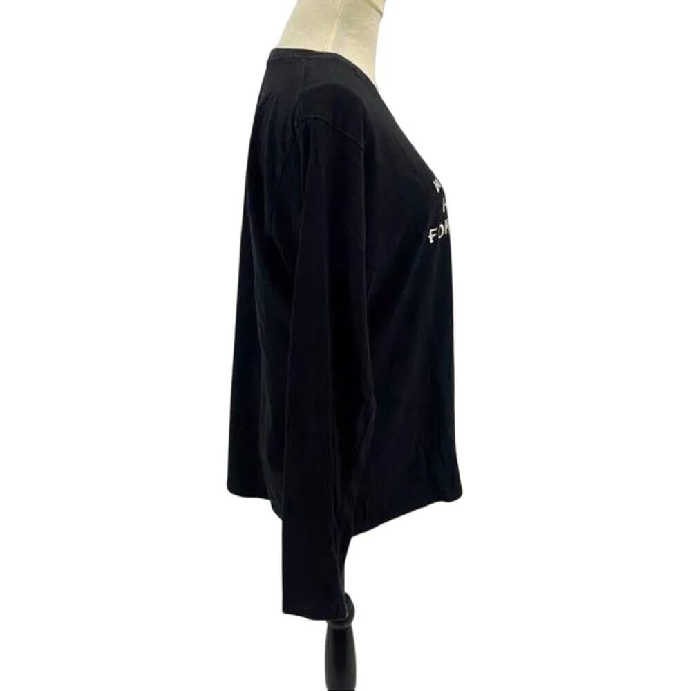 John Deere Long Sleeve Novelty T-Shirt Black Womens Xlarge - Image 5