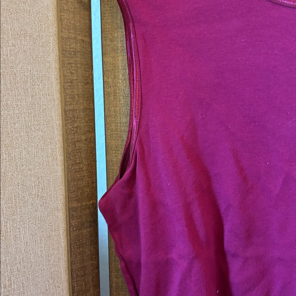 Christopher & Banks magenta Tank Top xl - Image 3