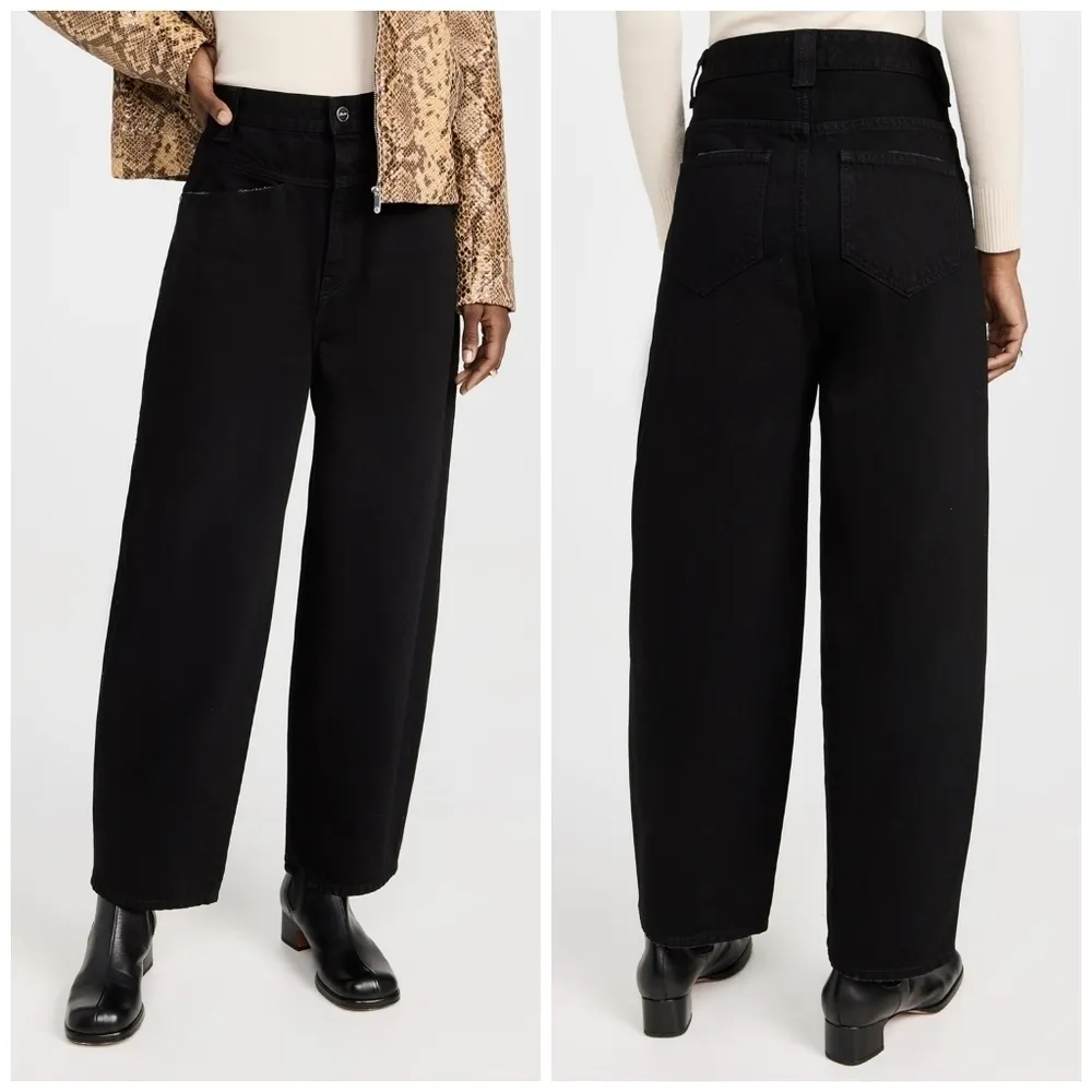 Khaite Preen Denim Jeans Black - Image 3