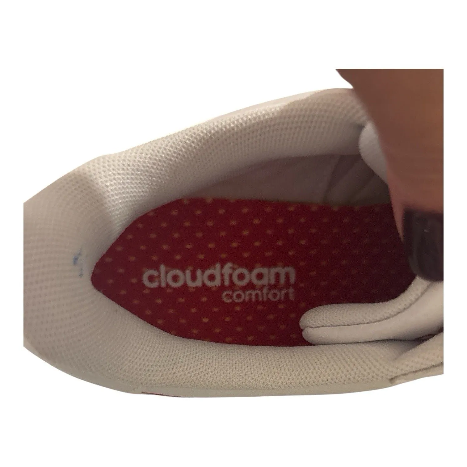 Adidas Grand Court Cloudfoam Floral Embroidery Size 8 - Image 7