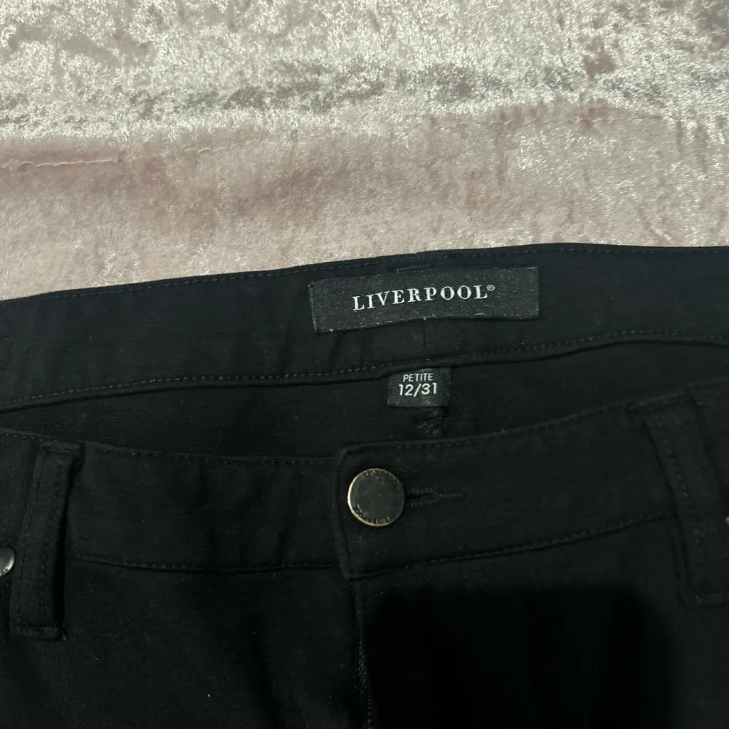 Liverpool Classic Black Denim - Image 2