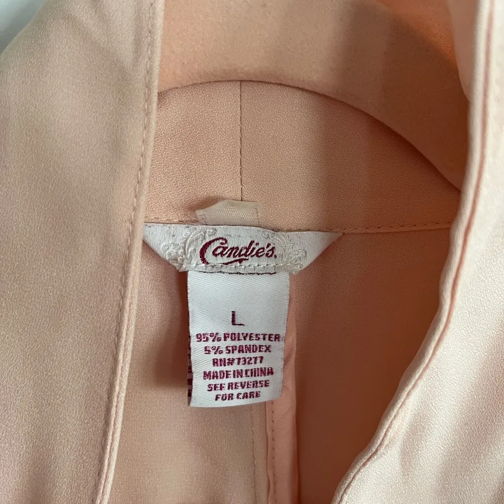 CANDIE’S Blazer with Draped Collar Size L - Image 4